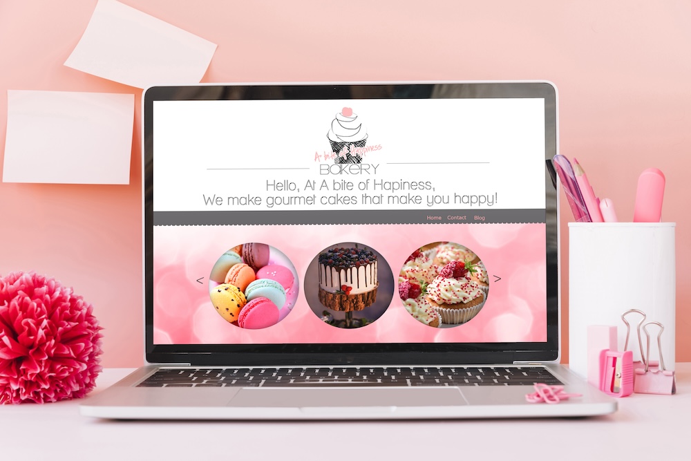 creation site internet cupcakes